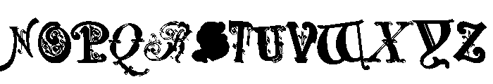 Pinky Mix Font UPPERCASE