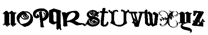 Pinky Mix Font LOWERCASE