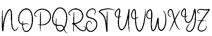 Pinky Panda Regular Font UPPERCASE