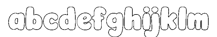 Pinky Peace Outline FONT