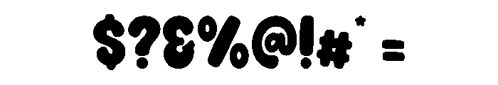 Pinky Peace Regular Font OTHER CHARS