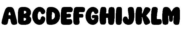 Pinky Peace Regular Font UPPERCASE