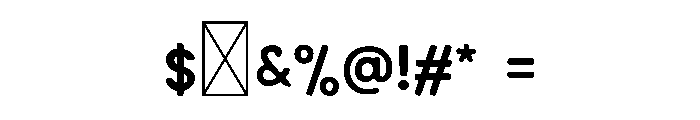 Pinky Peach Font OTHER CHARS