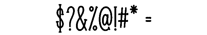Pinky Pop Font OTHER CHARS