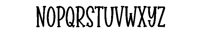 Pinky Pop Font UPPERCASE