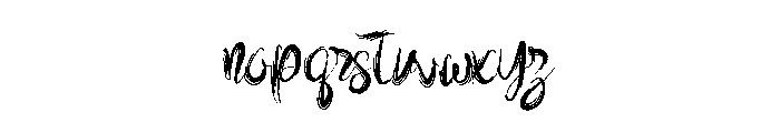 Pinky Themo Font LOWERCASE