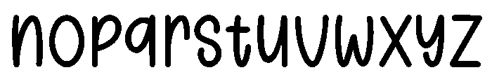 Pinky Valen Font LOWERCASE