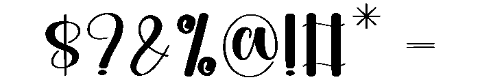 Pinky Whiskey Font OTHER CHARS