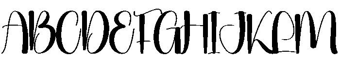 Pinky Whiskey Font UPPERCASE