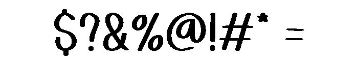Pinky Woman Font OTHER CHARS
