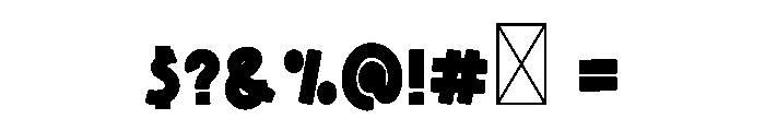 Pino Nose Font OTHER CHARS