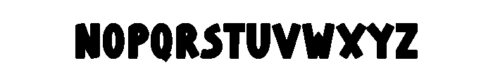 Pino Nose Font UPPERCASE