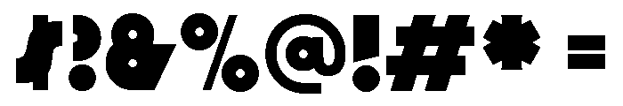 Pinpush Regular Font OTHER CHARS