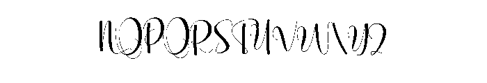 Pinterest Font UPPERCASE