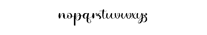 Pinterest Font LOWERCASE