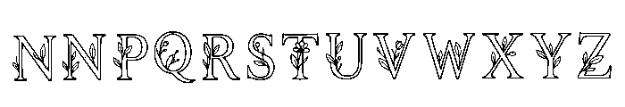 Pinus Regular Font LOWERCASE