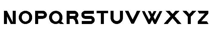 Pionare-Regular Font LOWERCASE