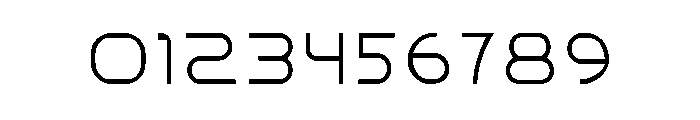 Pionare-Thin Font OTHER CHARS