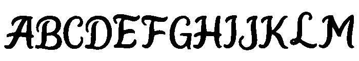 Pipa Font UPPERCASE
