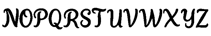 Pipa Font UPPERCASE
