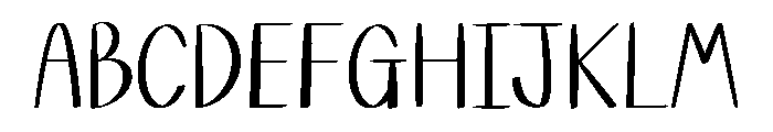 PiperBen Font UPPERCASE