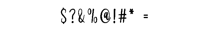 Pipi Designer Font OTHER CHARS