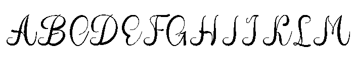 Pipi Designer Font UPPERCASE
