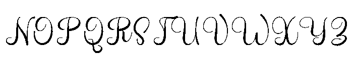 Pipi Designer Font UPPERCASE