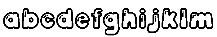 Pipo Soda Outline Shiny FONT