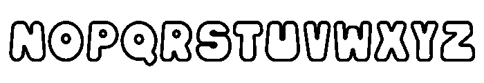 Pipo Soda Outline Font UPPERCASE