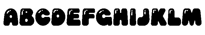 Pipo Soda Solid Shiny Font UPPERCASE