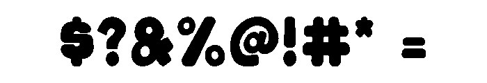 Pipo Soda Solid Font OTHER CHARS
