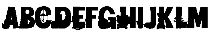 Pipsqueak Toys CF Font UPPERCASE