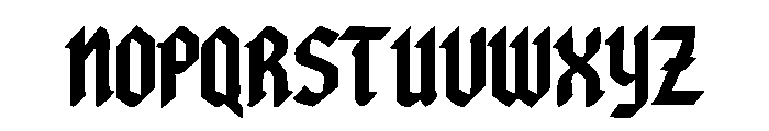Pirata One Font UPPERCASE
