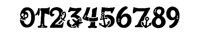 Pirate Kids Font Font OTHER CHARS