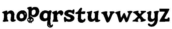 Pirate Kids Font Font LOWERCASE