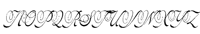 Pitholica Delicate Font UPPERCASE