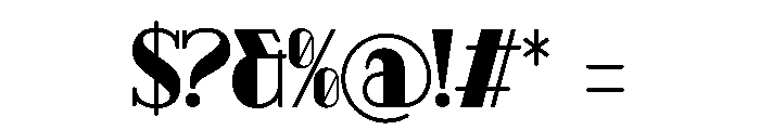 Pitolia Font OTHER CHARS