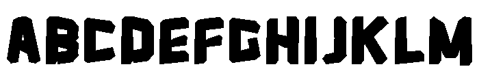 Pixel Breaker Regular Font UPPERCASE