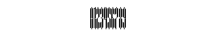 Pixel Condensed Font OTHER CHARS