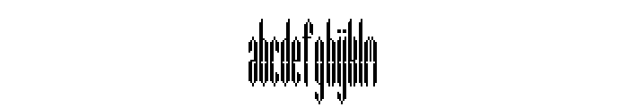 Pixel Condensed FONT