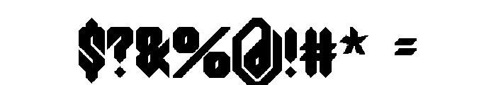 Pixel Demon Base Font OTHER CHARS