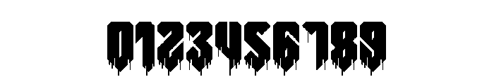 Pixel Demon Flowing Font OTHER CHARS