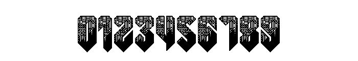 Pixel Demon Regular Font OTHER CHARS