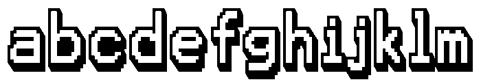 Pixel Forge 3D Regular FONT