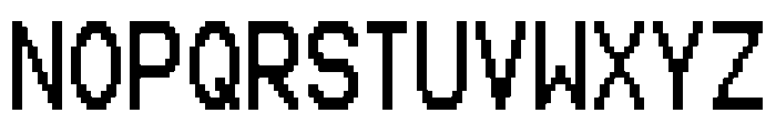 Pixel Forge Regular Font UPPERCASE