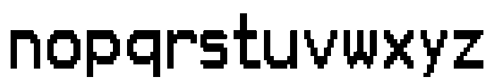 Pixel Forge Regular Font LOWERCASE
