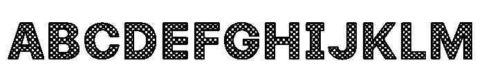 Pixel Mosaic Font UPPERCASE