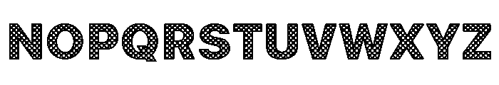 Pixel Mosaic Font UPPERCASE