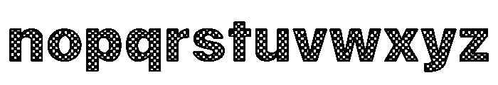 Pixel Mosaic Font LOWERCASE